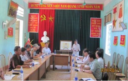 Khảo sát chương trình người cao tuổi tham gia xây dựng nông thôn mới và bảo vệ môi trường